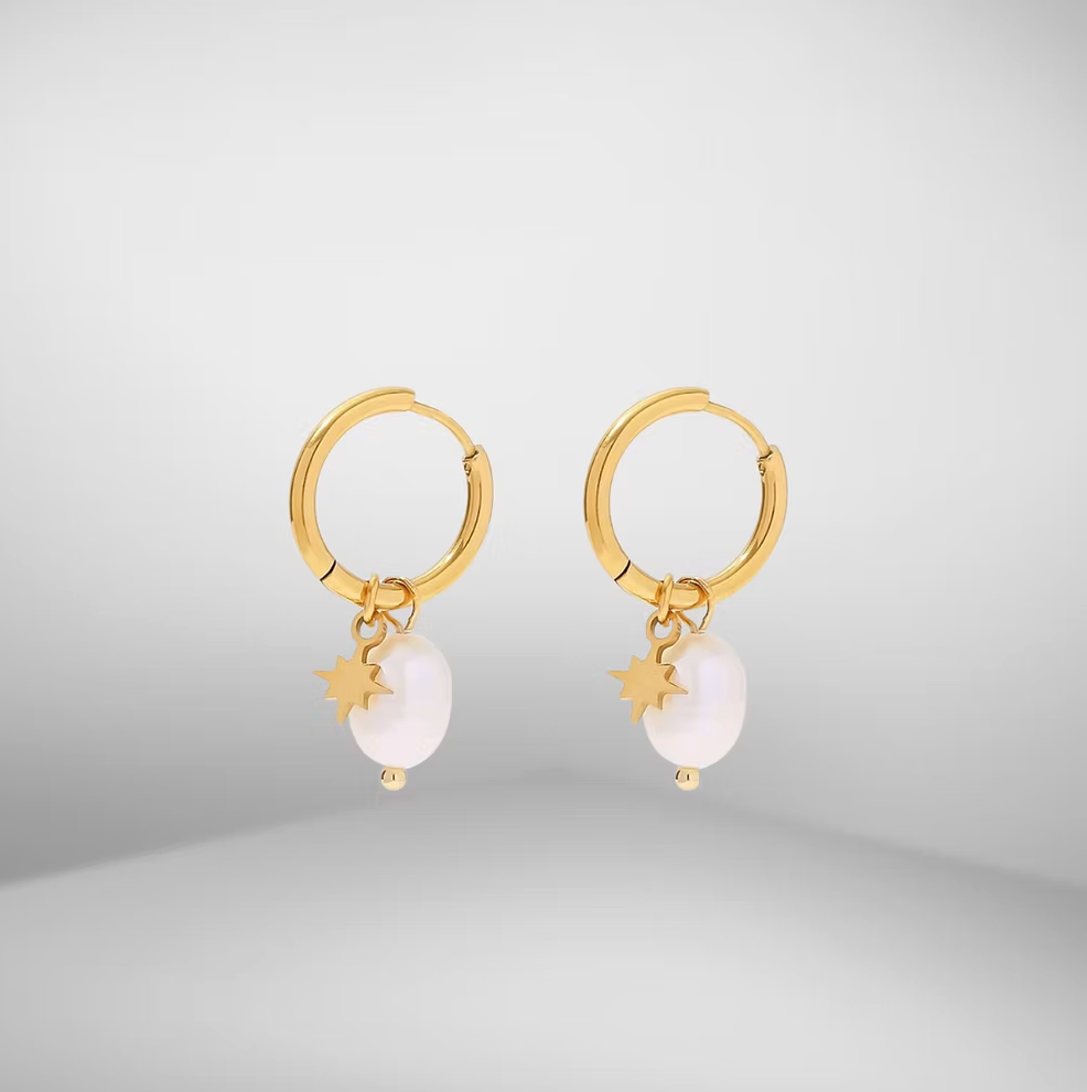 Celestial Pearl Earrings